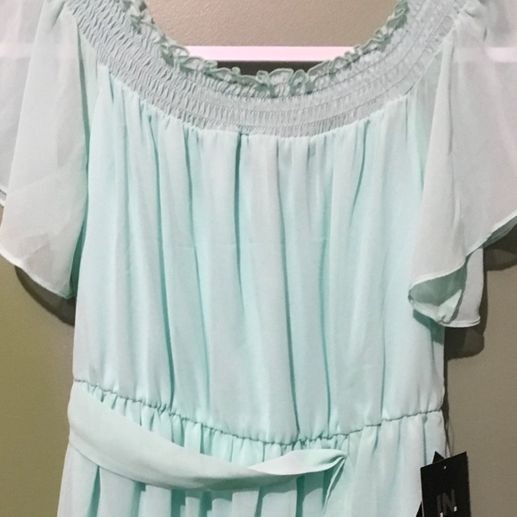Offers? 💃🆕 I.N. San Francisco sea green dress - Picture 3 of 7